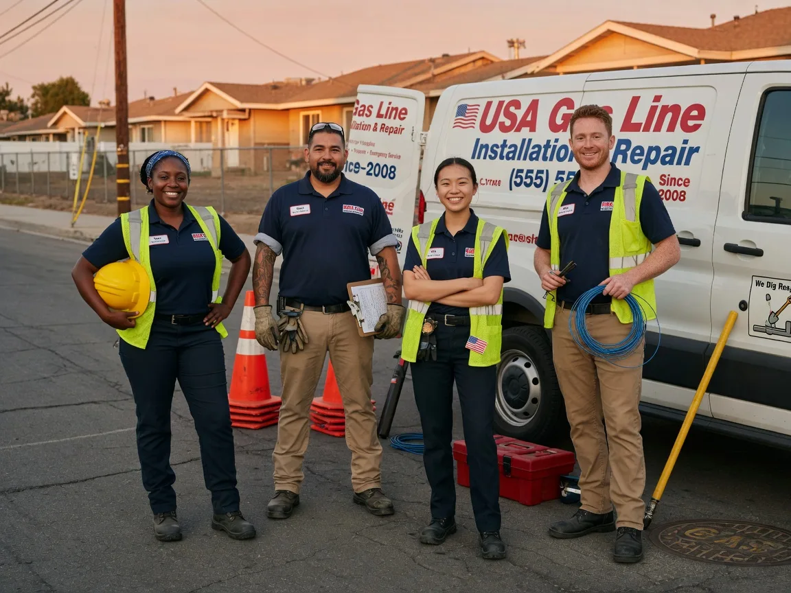 Gas Line Installation company in Mirando City, TX